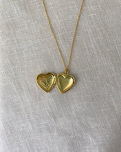 Load image into Gallery viewer, 2 Hearts necklace vintage reissue