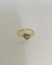 Charger l'image dans la galerie, Bague Blue Heart vintage