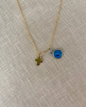 Charger l'image dans la galerie, Collier Croix Maria vintage