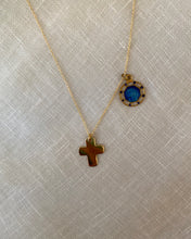Load image into Gallery viewer, Vintage Maria Cross Necklace