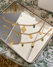 Load image into Gallery viewer, Vintage Virgin Mary chain bracelet