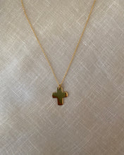 Load image into Gallery viewer, Vintage Maria Cross Necklace
