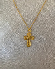 Charger l'image dans la galerie, Collier twin croix Marie vintage