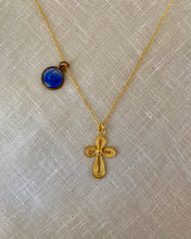 Charger l'image dans la galerie, Collier twin croix Marie vintage