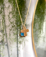 Load image into Gallery viewer, Vintage Maria Cross Necklace
