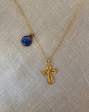 Charger l'image dans la galerie, Collier twin croix Marie vintage