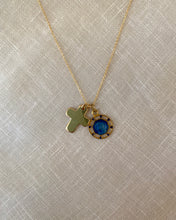 Load image into Gallery viewer, Vintage Maria Cross Necklace