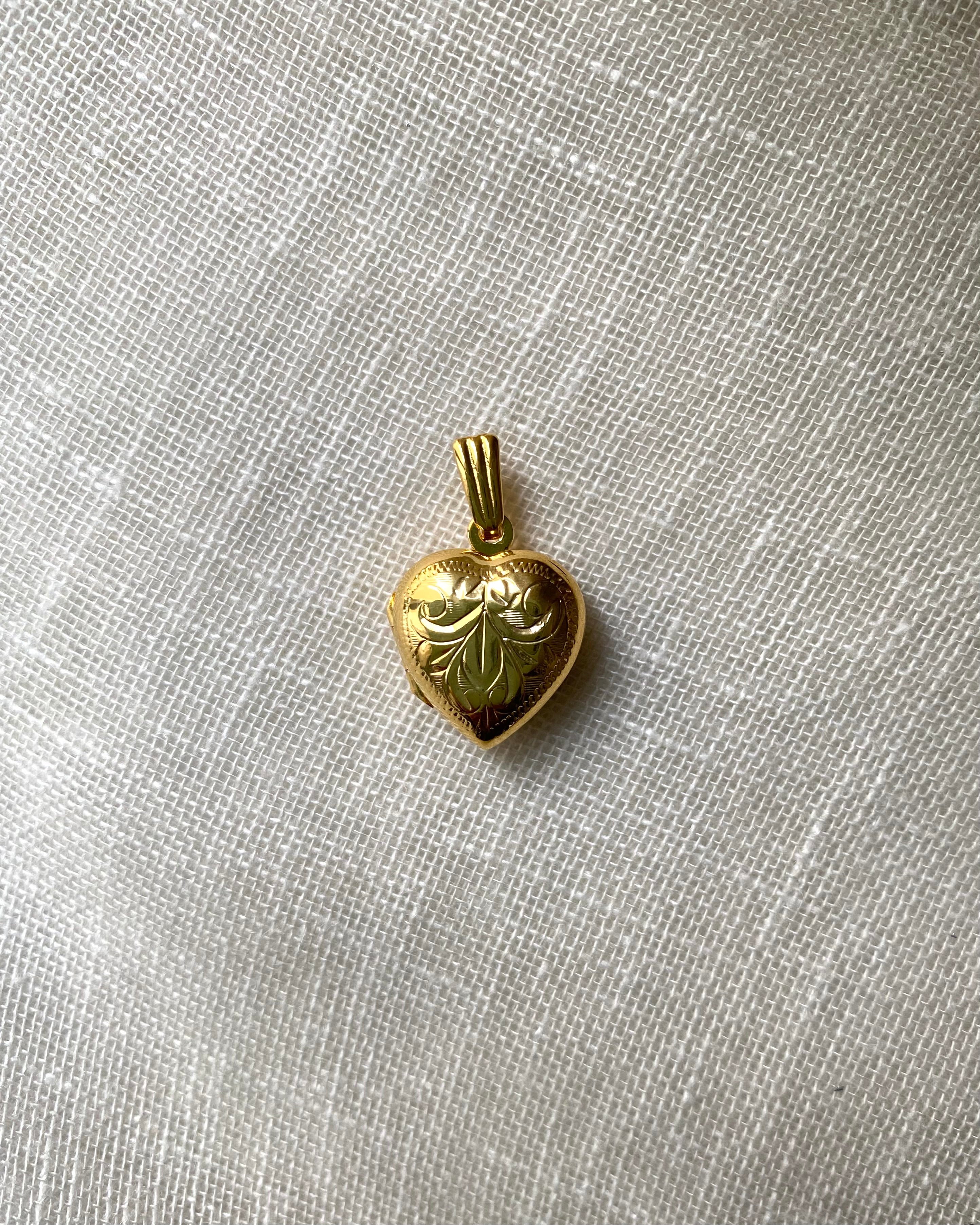 Pendentifs coeur locket vintage