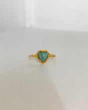 Charger l'image dans la galerie, Bague Blue Heart vintage