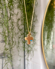 Charger l'image dans la galerie, Collier Croix Maria vintage