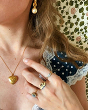 Load image into Gallery viewer, 2 Hearts necklace vintage reissue