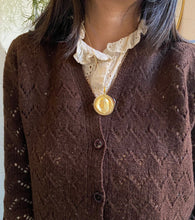 Load image into Gallery viewer, Virgin Mary vintage lace necklace