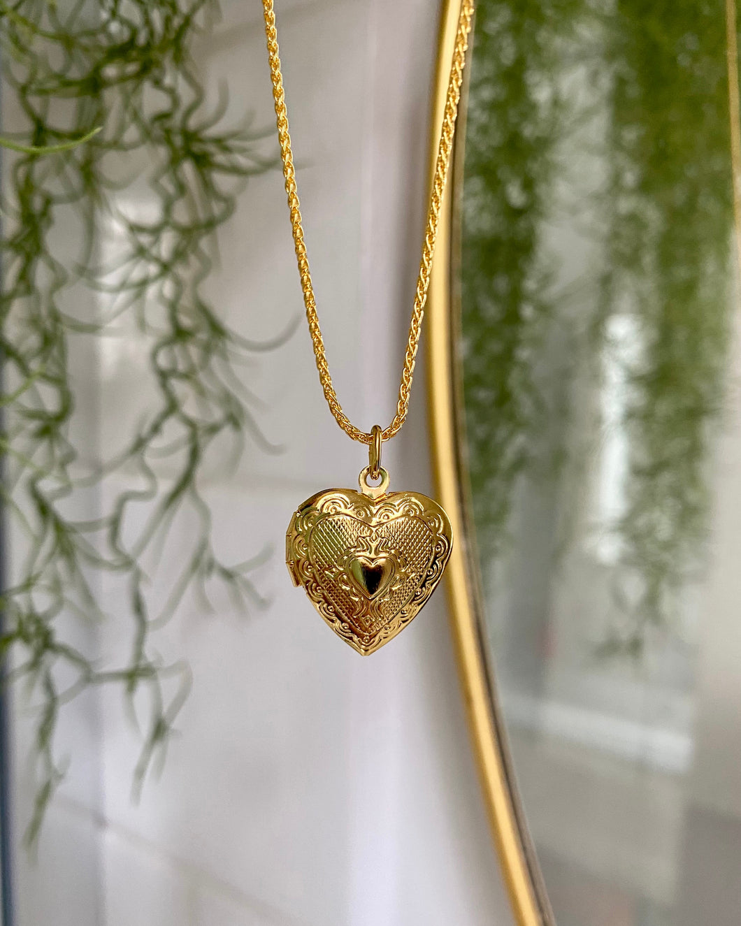 Collier Cœur vintage réédition