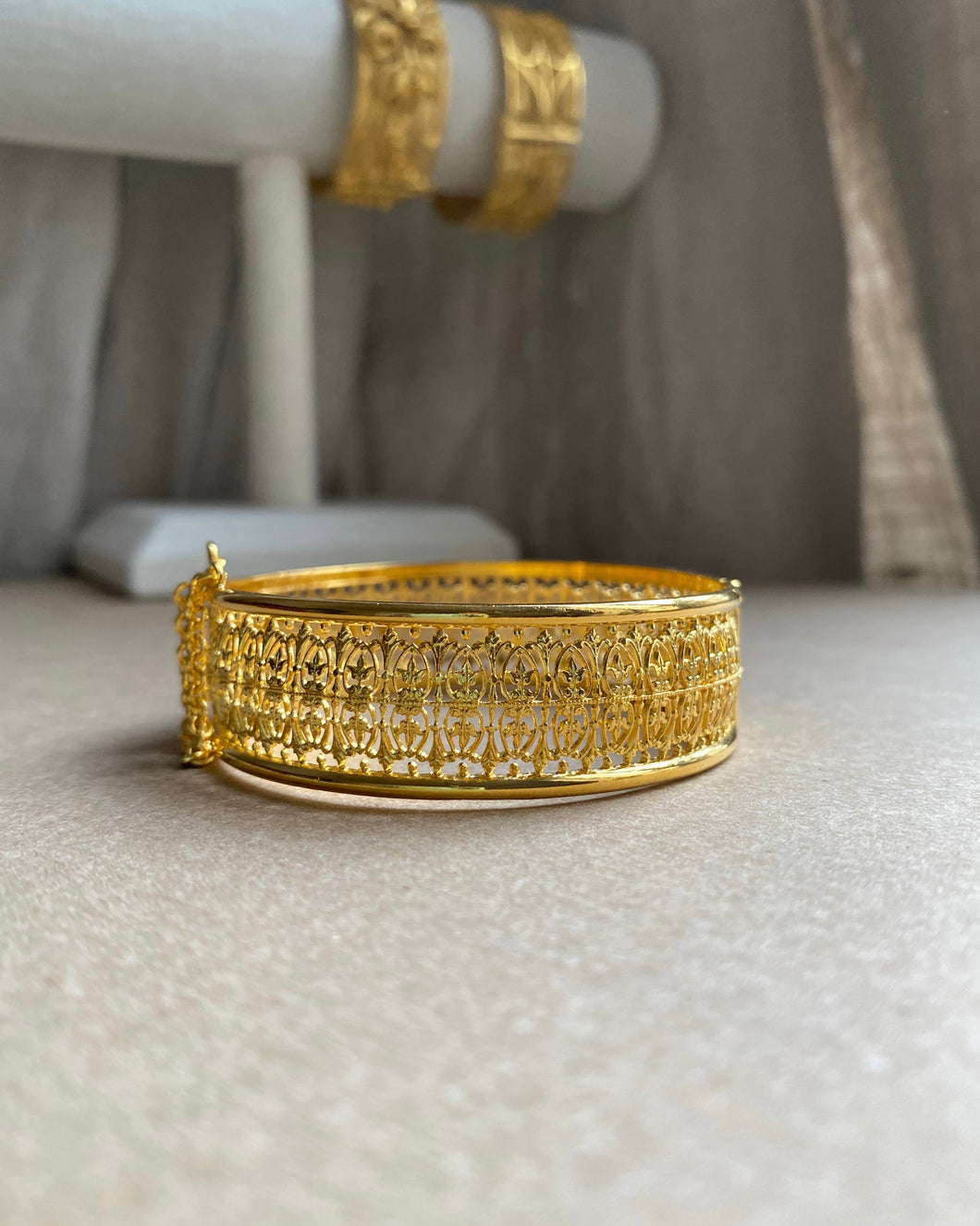Vintage Sistine lace bangle