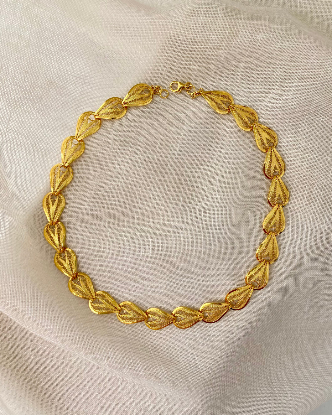 Vintage Peacock Necklace