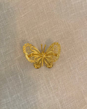 Load image into Gallery viewer, Vintage butterfly brooch
