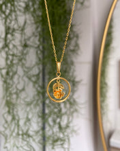 Load image into Gallery viewer, Vintage Rose Pendant Necklace
