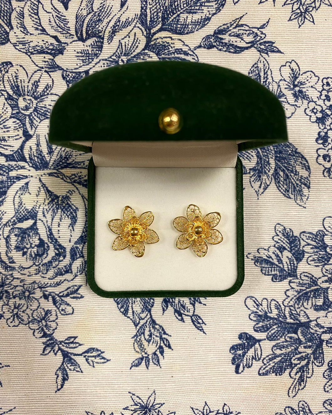 Boucles d’Oreilles Dalia vintage