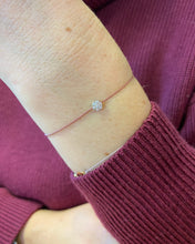 Charger l&#39;image dans la galerie, Bracelet Elise strass cordon
