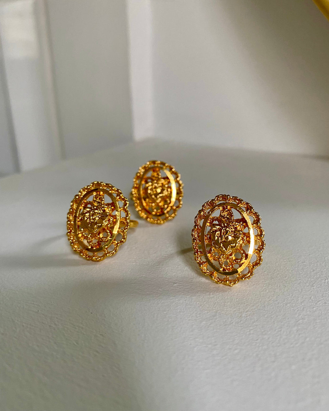 Bague Rose vintage