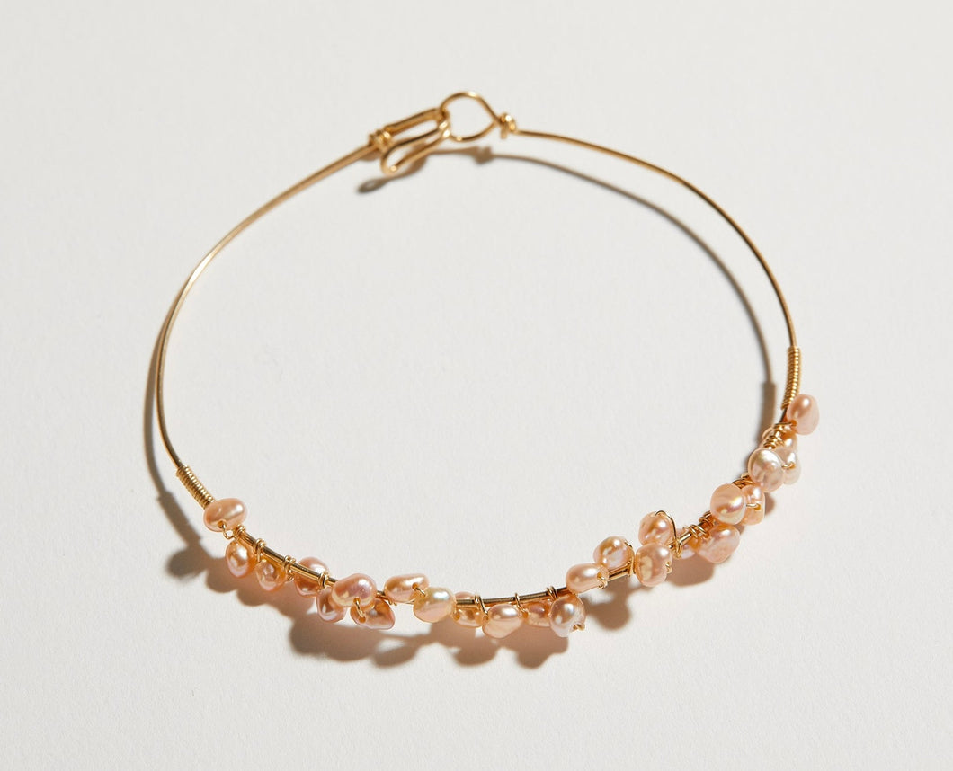 Bracelet Perles Roses