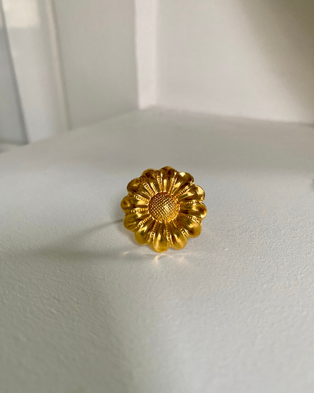 Sunflower flower ring🌻