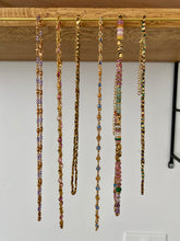 Charger l&#39;image dans la galerie, Collier Coralie pierres multicolor
