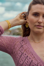 Load image into Gallery viewer, Boucles d&#39;Oreilles Ginkgo tiges
