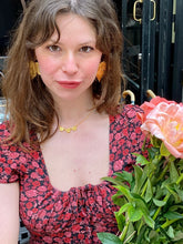 Charger l&#39;image dans la galerie, Collier Elisa vintage 3 fleurs
