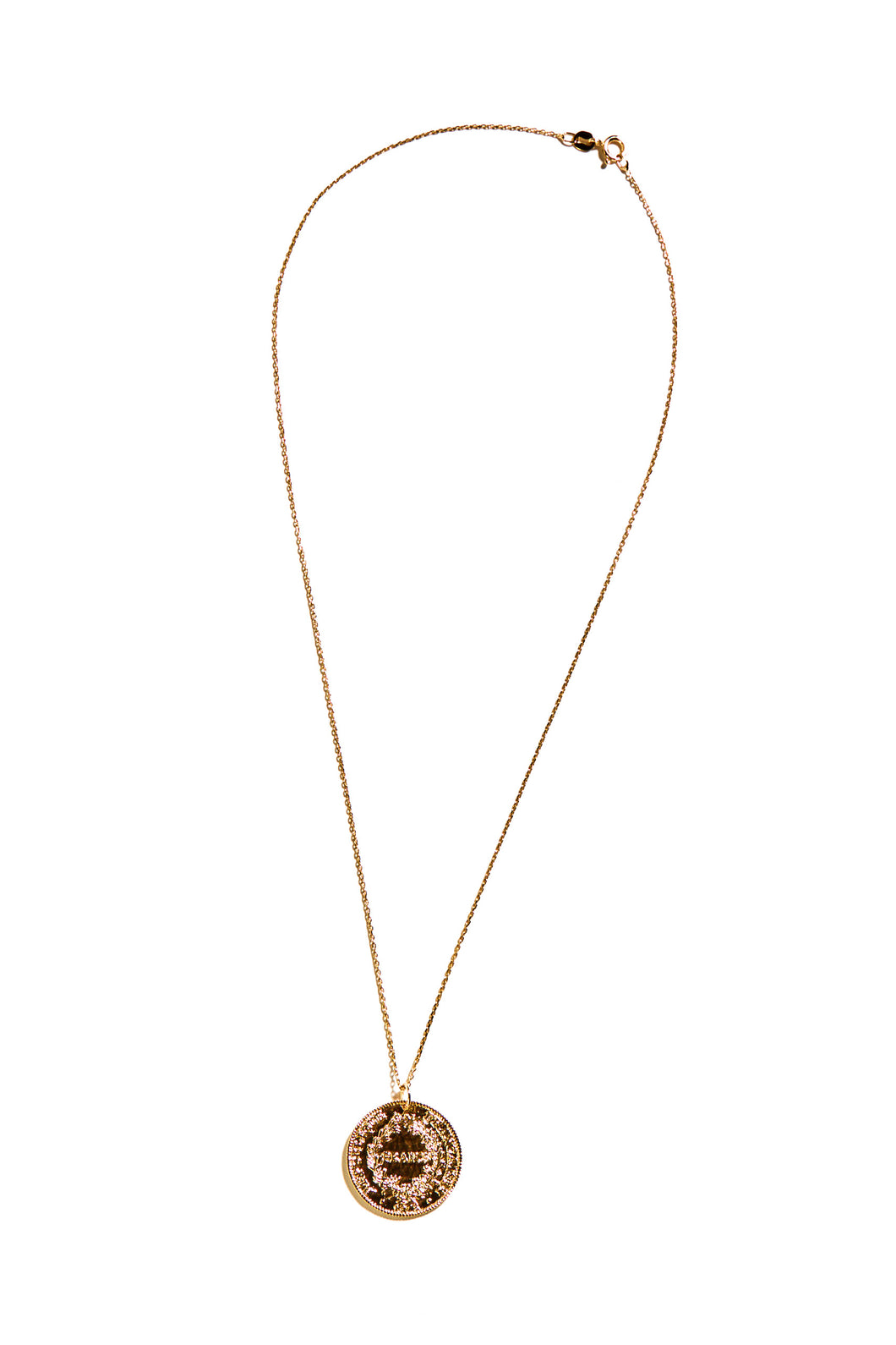 Collier Médaille Franc