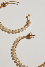 Charger l&#39;image dans la galerie, Boucles d’Oreilles Perles Demie-Lune
