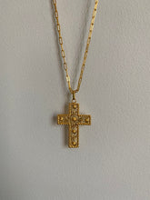 Charger l&#39;image dans la galerie, Pendentif croix vintage
