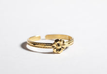 Charger l&#39;image dans la galerie, Bague Bande Fleur simple
