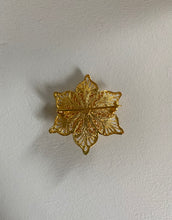 Load image into Gallery viewer, Vintage Olivia flower brooch
