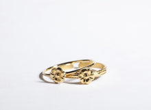 Charger l&#39;image dans la galerie, Bague Bande Fleur simple
