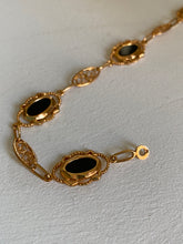 Load image into Gallery viewer, Bracelet vintage onyx
