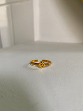 Charger l&#39;image dans la galerie, Bague Bande Fleur simple
