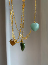 Charger l&#39;image dans la galerie, Collier Chérie jade vintage

